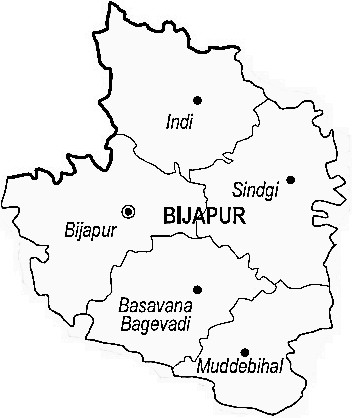 Bijapur also known as Vijapur is a district located in Karnataka, India. It is the district headquarters of Karnataka