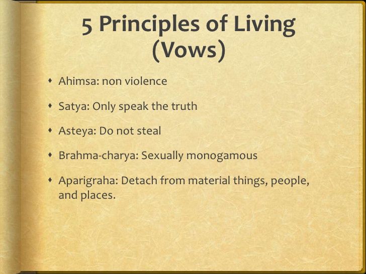 Ethics in Jainism -- Five Vows, Symbols of Jainism
