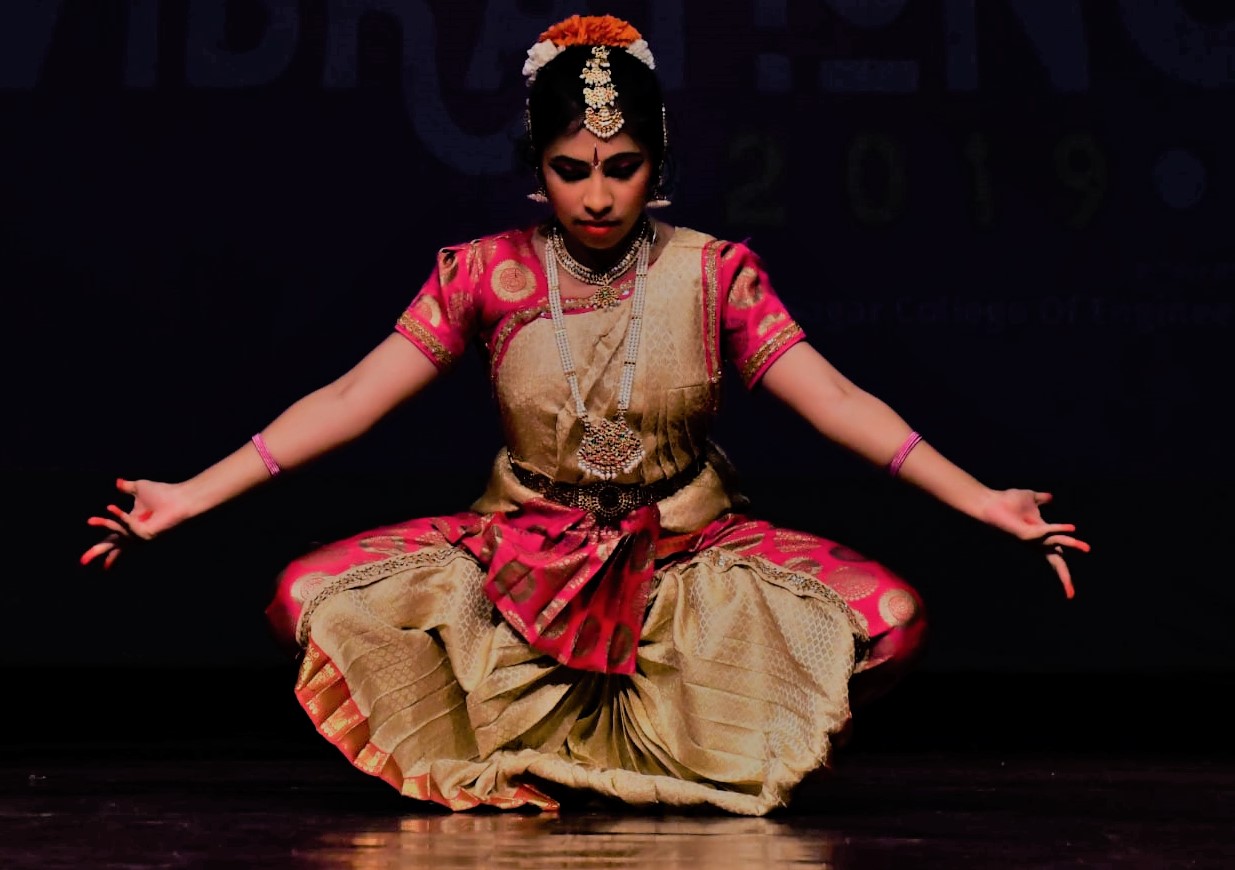 Young Beautiful Woman Dancer Exponent Of Indian Classical Dance  Bharatanatyam In Shiva Pose Stock Photo, Picture and Royalty Free Image.  Image 23640732.