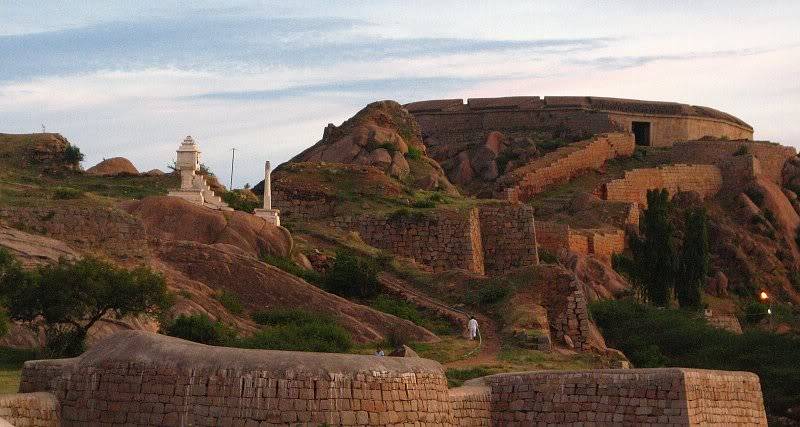 Chitradurga Fort in Karnataka, India 